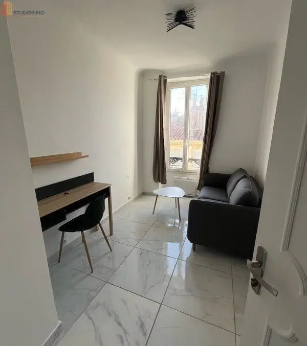 Studio meublé 20m² Marseille 2e - Refait à neuf, cuisine séparée - Photo 2