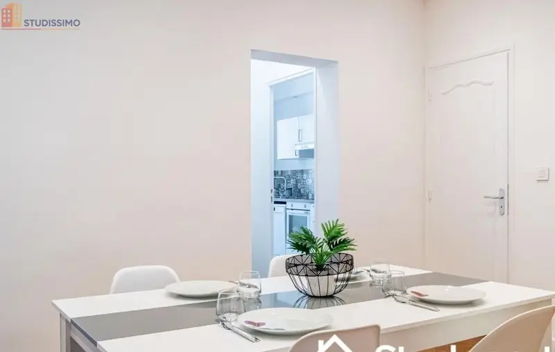Studio meublé 10m² Marseille 6e - Meublé, calme - Photo 3