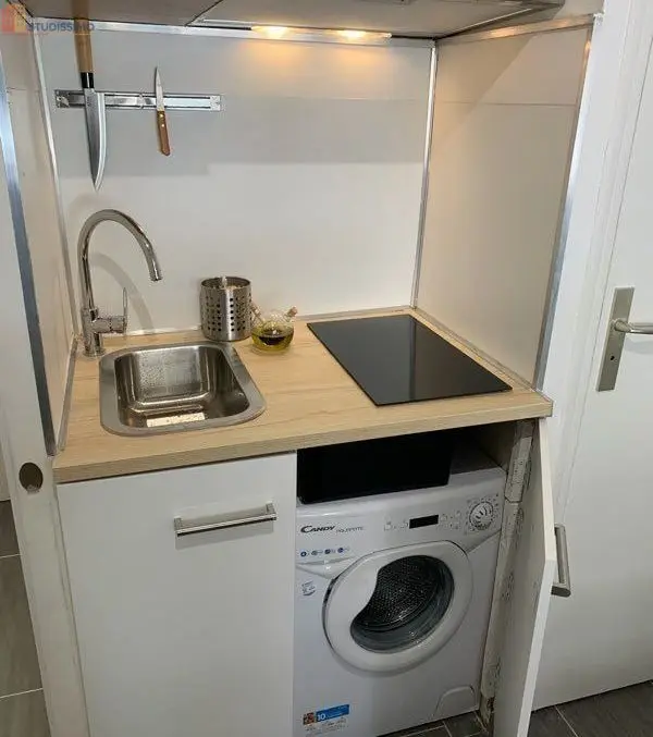 Studio meublé 14m² Marseille 8e - Résidence standing, refait - Photo 9