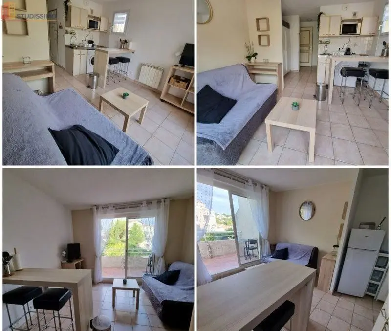 Studio meublé 20m² Sausset-les-Pins - Bord de mer, piscine - Photo 1