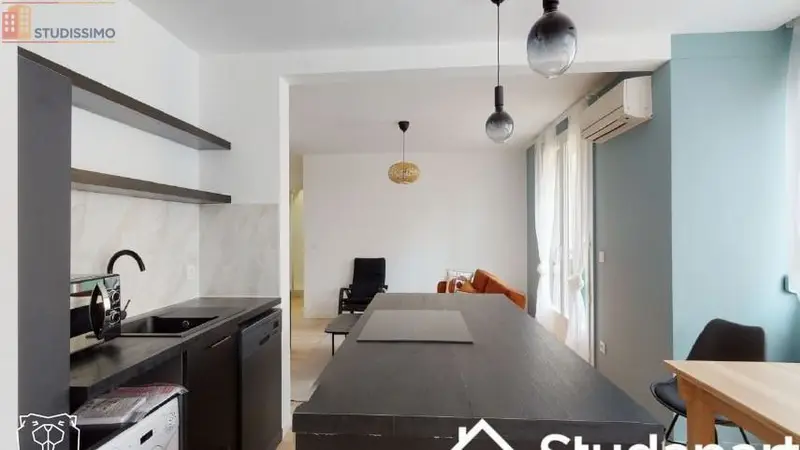 Studio meublé 12m² Marseille 5e - Calme, lumineux - Photo 3