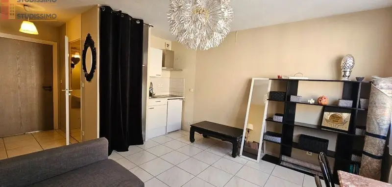 Studio meublé 29m² Aix-en-Provence - Calme, résidence sécurisée - Photo 1