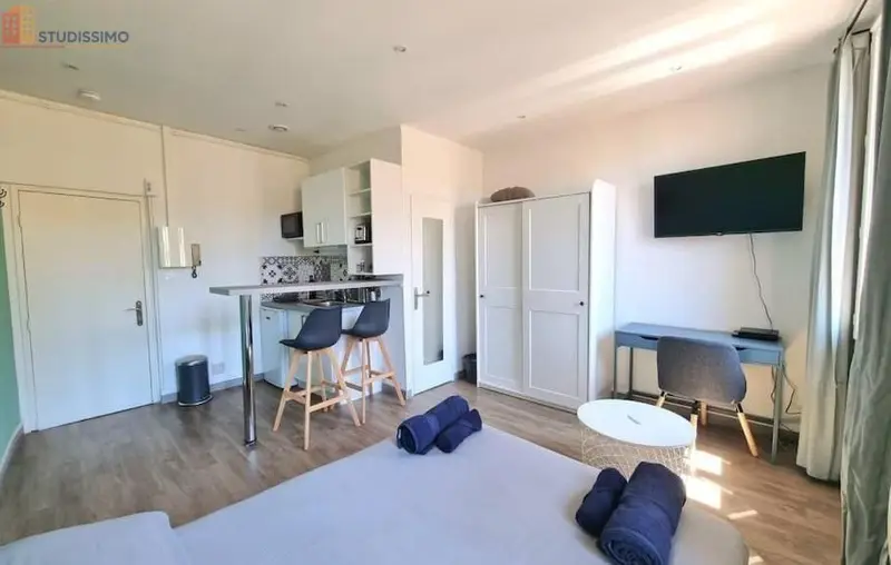 Studio meublé 19m² Aix-en-Provence 13100 - Meublé, étage 3/5 - Photo 1