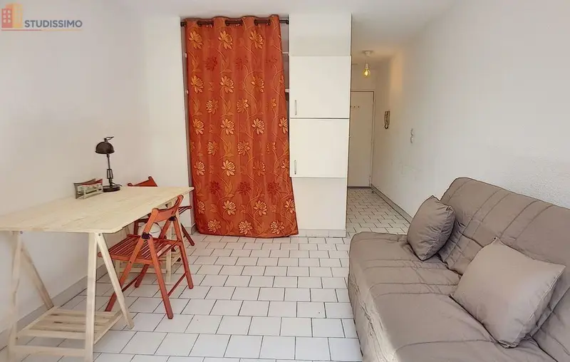 Studio meublé 21m² Aix-en-Provence centre - Parfait état, lumineux - Photo 1