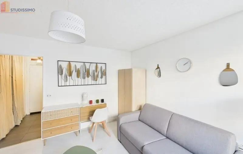 Studio meublé 24m² Marseille 10e - Meublé, DPE D - Photo 3