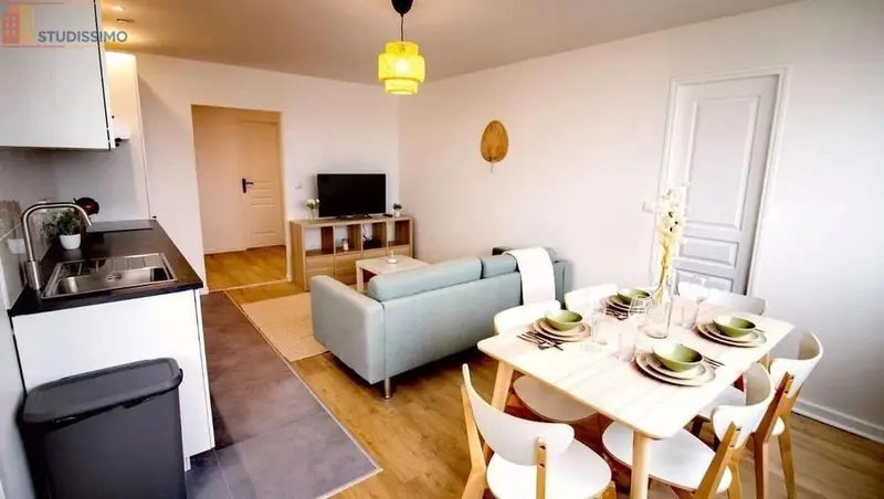Studio meublé 17m² Hérouville-Saint-Clair - Meublé - Photo 5