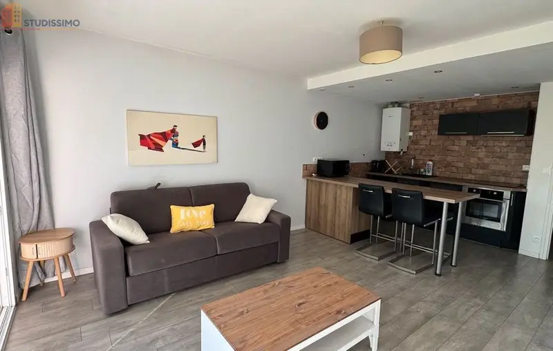 Studio meublé 31m² Bayeux - Calme, lumineux - Photo 1