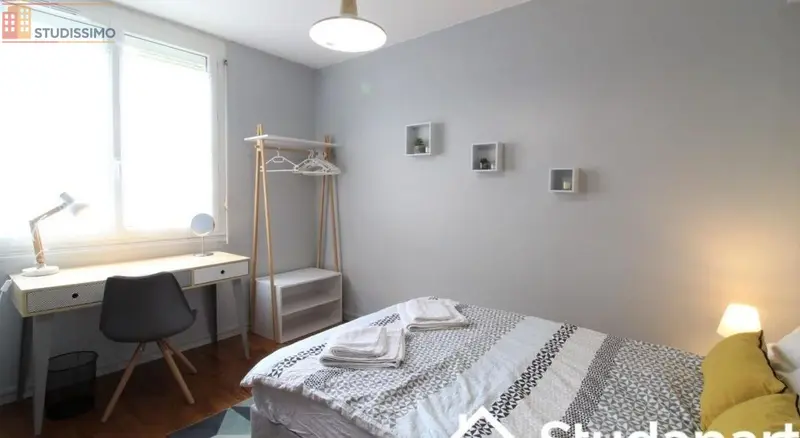 Studio meublé 9m² Caen 14000 - Meublé, 1 pièce - Photo 4
