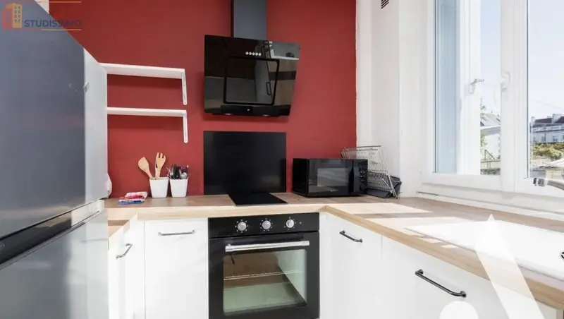 Studio 29m² Caen 14000 - Meublé, 2e étage - Photo 3