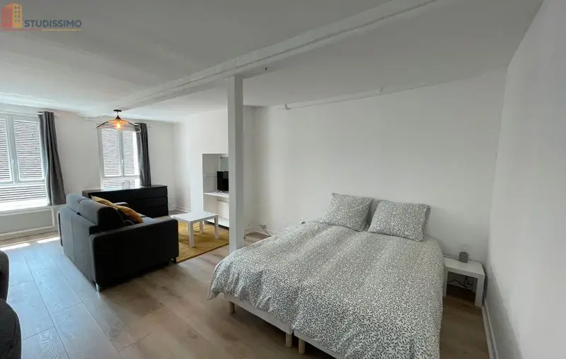 Studio meublé 30m² Honfleur - Lumineux, centre-ville - Photo 1