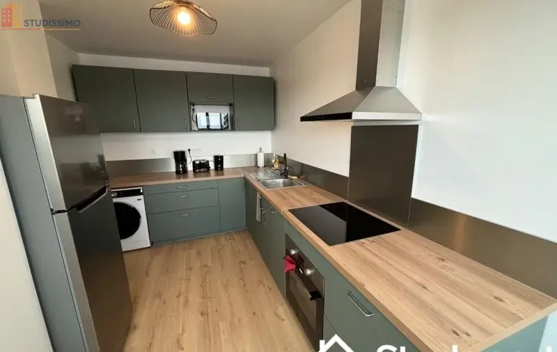 Studio meublé 9m² Hérouville-Saint-Clair - Étage élevé, meublé - Photo 4