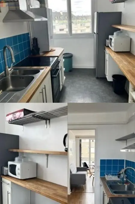 Studio meublé 11m² Caen 14000 - Calme, en étage élevé - Photo 1