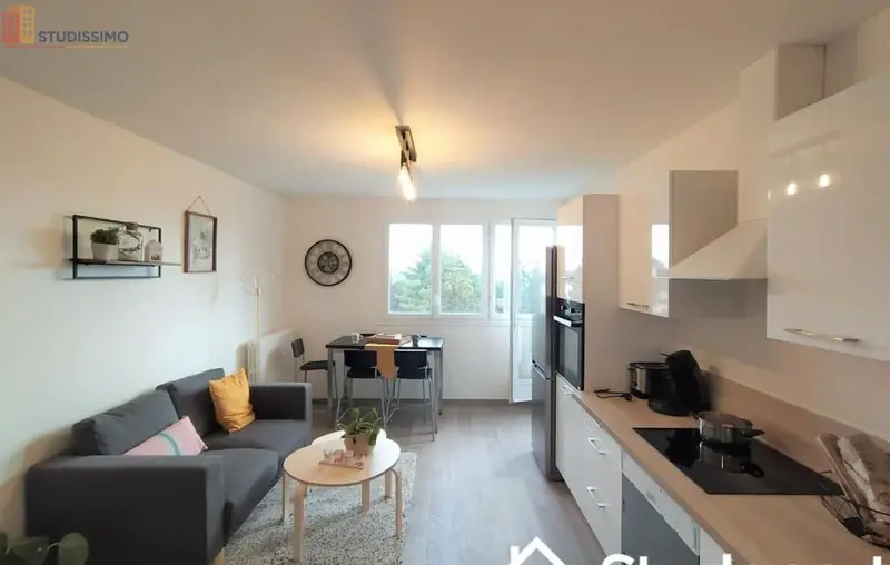 Studio meublé 9m² Caen 14000 - Meublé, DPE D - Photo 4