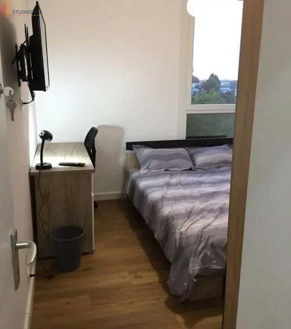 Studio meublé 10m² Hérouville-Saint-Clair - Étage élevé, lumineux - Photo 9