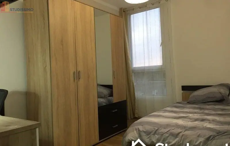 Studio meublé 10m² Hérouville-Saint-Clair - Étage élevé, lumineux - Photo 1