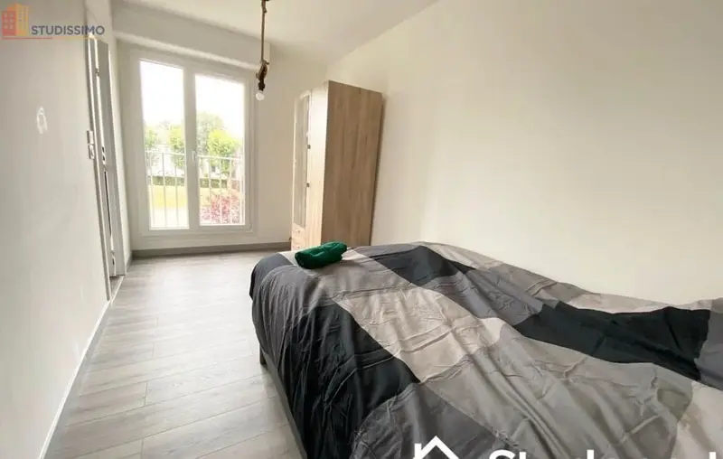 Studio meublé 9m² Caen 14000 - Exposé lumineux - Photo 2