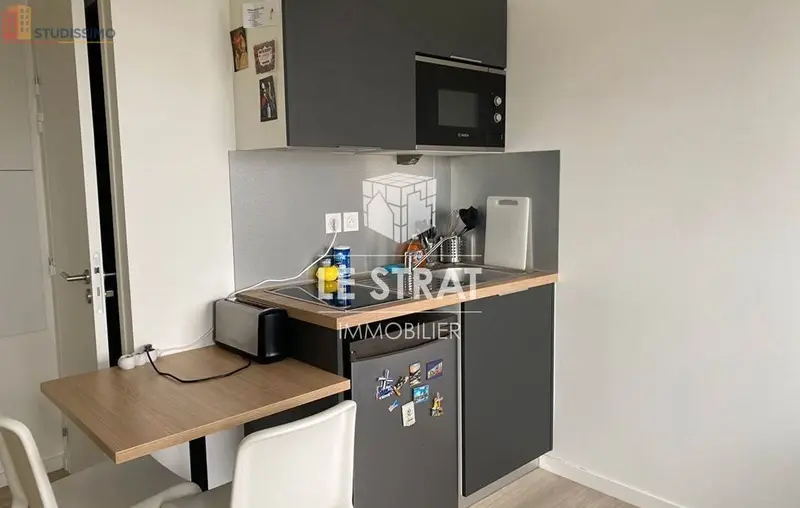 Studio meublé 21m² Saint-Contest - Meublé, DPE C - Photo 1