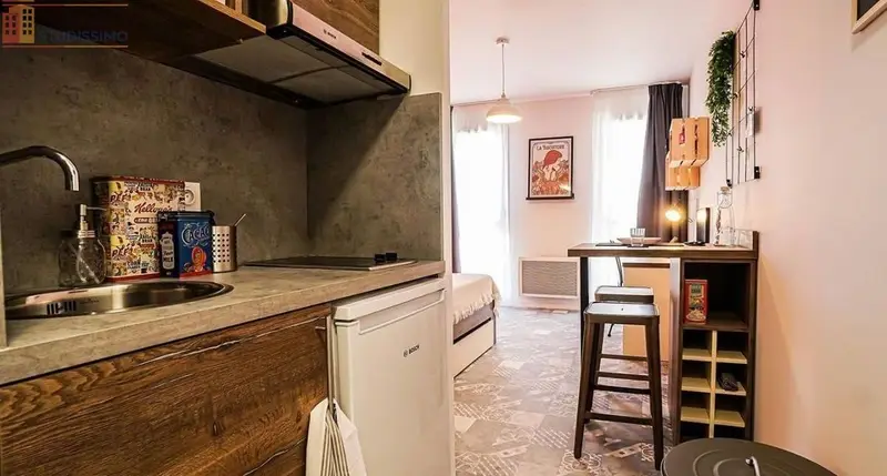 Studio meublé 17m² Caen 14000 - Meublé, 1 pièce - Photo 2