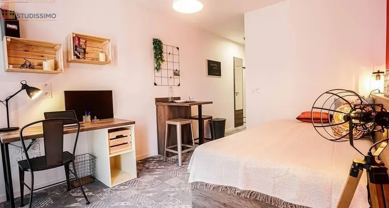 Studio meublé 17m² Caen 14000 - Meublé, 1 pièce - Photo 5