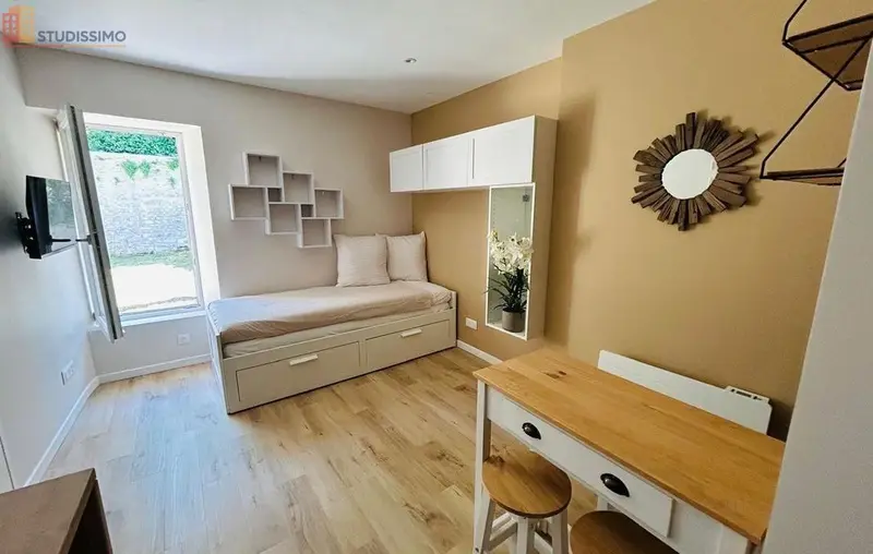 Studio meublé 14m² Caen centre - Rénové, jardin - Photo 5