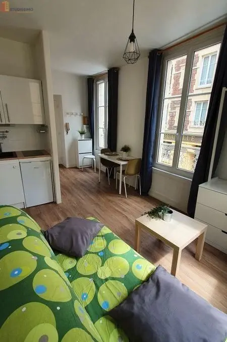Studio meublé 16m² Caen 14000 - Entièrement équipé - Photo 1