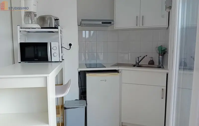 Studio meublé 27m² Caen 14000 - Grande terrasse - Photo 2