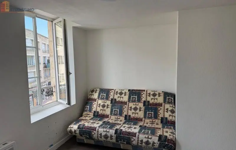 Studio 12m² Caen 14000 - Meublé, DPE D - Photo 1