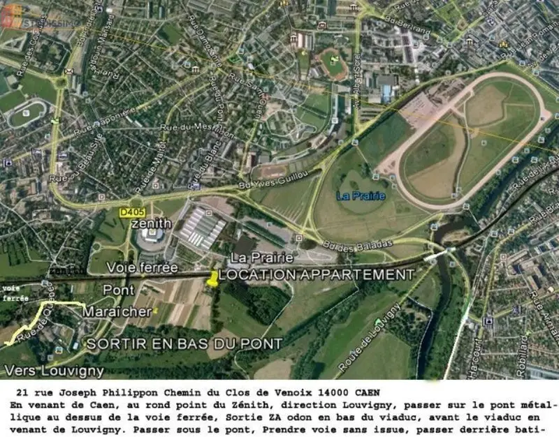 Studio 22m² Caen 14000 - Cadre nature, très équipé - Photo 2
