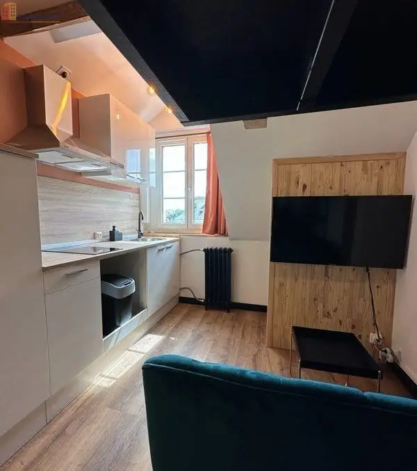 Studio meublé 14m² Caen centre - 5e étage, lumineux - Photo 1