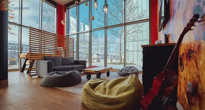Studio meublé 20m² Caen 14000 - Résidence étudiante, calme - Photo 2