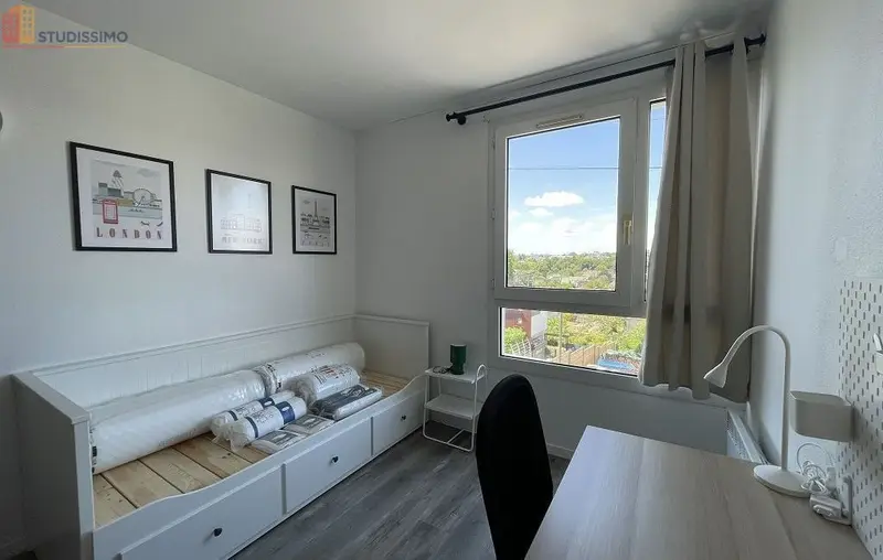 Studio meublé 16m² Caen 14000 - Meublé, DPE D - Photo 2