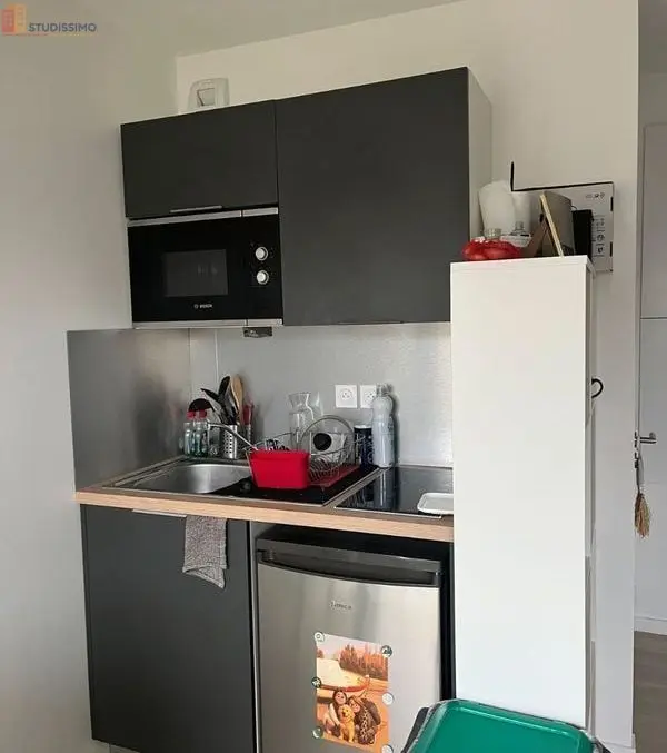 Studio meublé 21m² Saint-Contest - Meublé, 1er étage - Photo 1