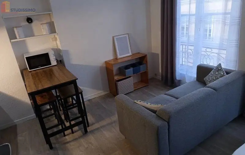 Studio 22m² Caen centre - Meublé, lumineux - Photo 2