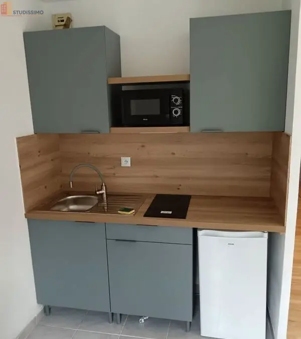 Studio meublé 26m² Fleury-sur-Orne - Meublé, DPE D - Photo 4