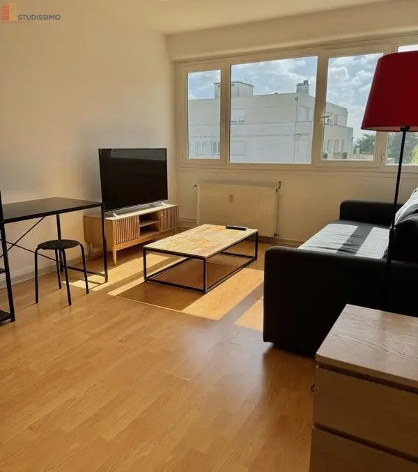 Studio meublé 38m² Hérouville-Saint-Clair - Lumineux, proche tram - Photo 2