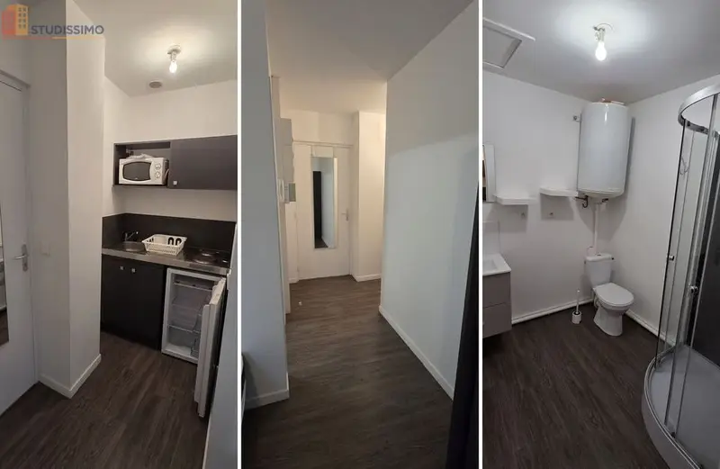 Studio meublé 22m² Caen centre - État neuf, proche rue de Bayeux - Photo 3