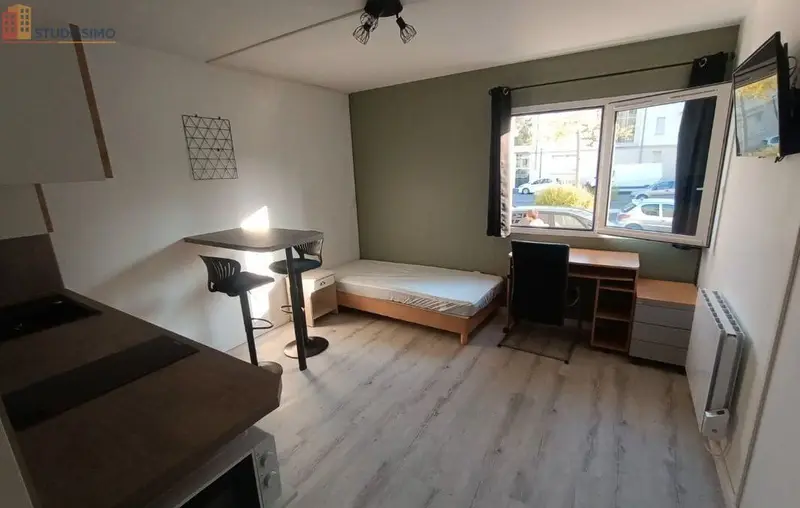 Studio meublé 19m² Caen centre - Calme, proche Beaulieux - Photo 2