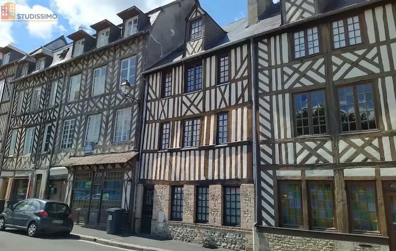 Studio meublé 9m² Lisieux - Dernier étage, calme - Photo 1
