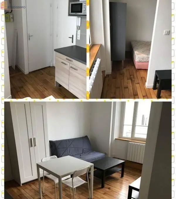 Studio 23m² Aurillac centre - Meublé, calme - Photo 1