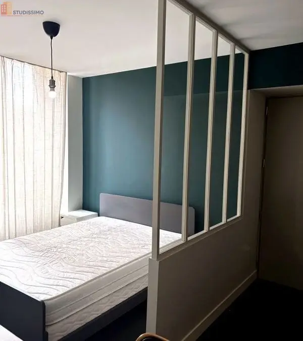 Studio meublé 26m² Angoulême - Coin nuit verrière, lave-linge - Photo 10