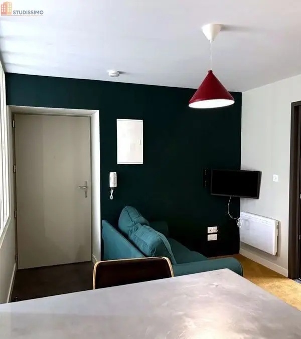 Studio meublé 26m² Angoulême - Coin nuit verrière, lave-linge - Photo 6