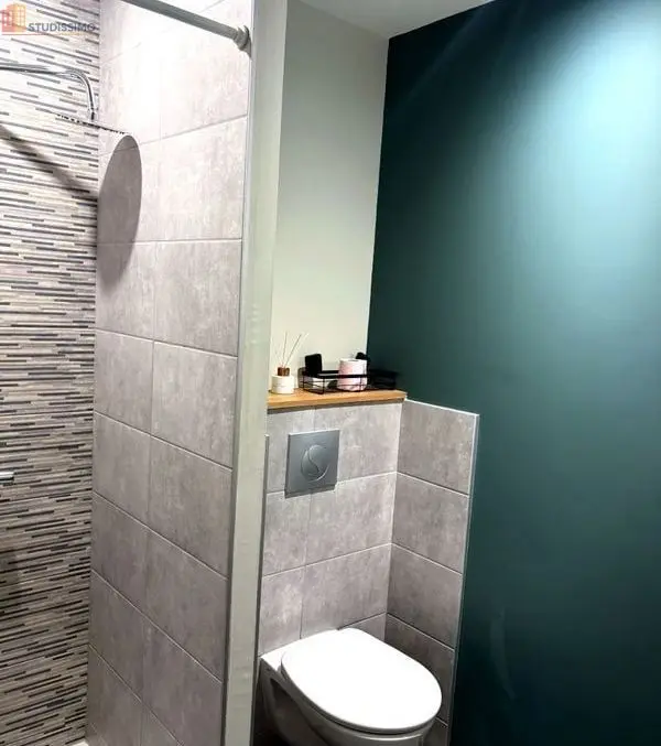 Studio meublé 26m² Angoulême - Coin nuit verrière, lave-linge - Photo 2