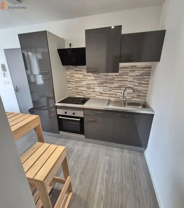 Studio meublé 27m² Cognac centre - Rénové, climatisation - Photo 5