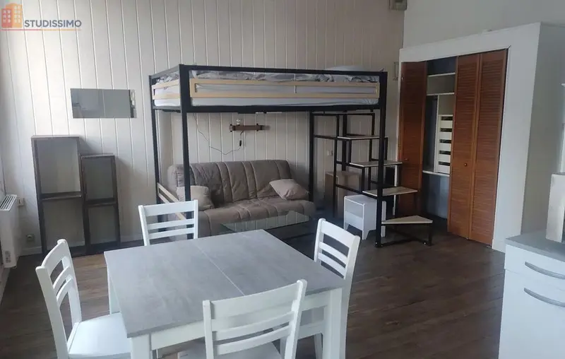 Studio meublé 27m² Angoulême centre - Meublé, 1er étage - Photo 3