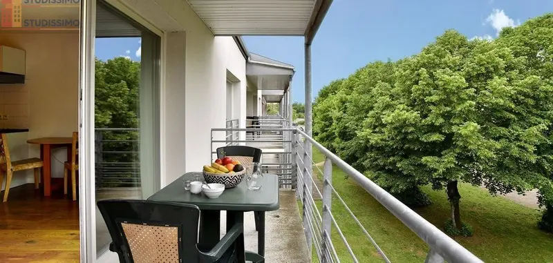 Studio meublé 25m² Lagord - Meublé, DPE B - Photo 1