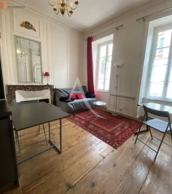 Studio meublé 19m² La Rochelle - Meublé, DPE D - Photo 1