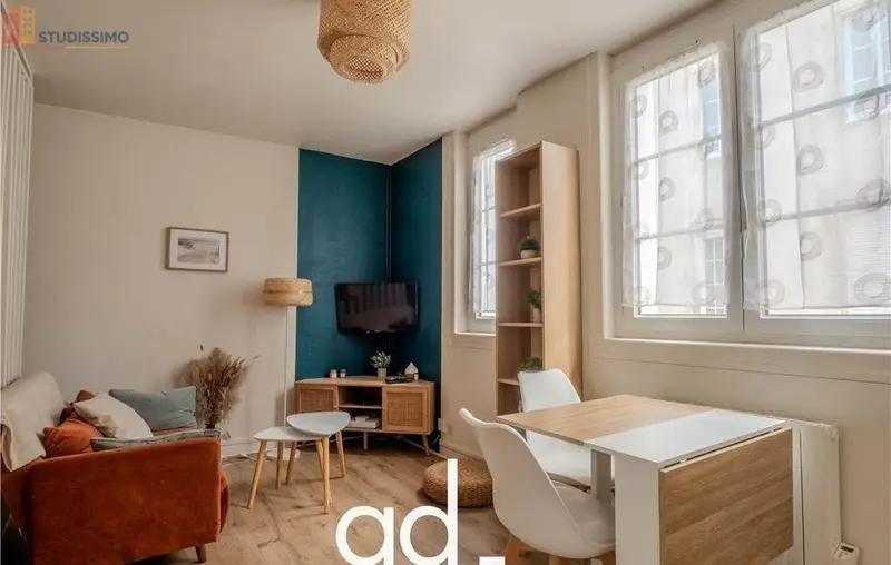 Studio meublé 25m² La Rochelle - Lumineux, 2e étage - Photo 4
