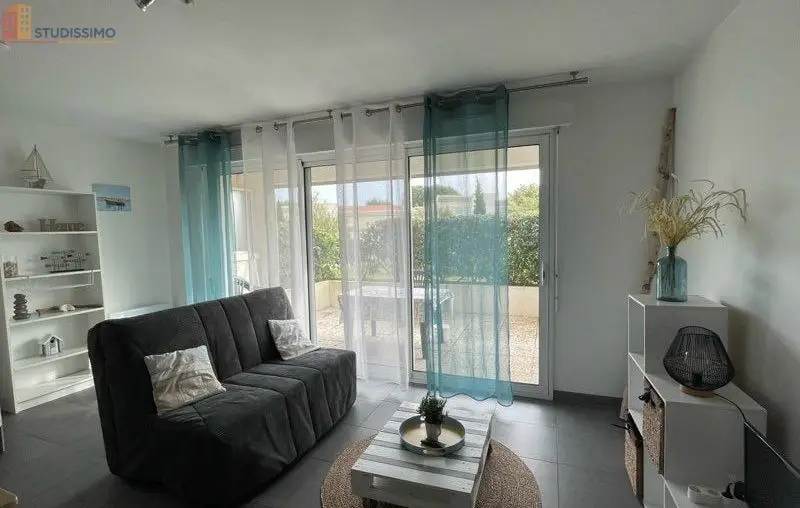 Studio meublé 36m² La Rochelle - Terrasse, parking - Photo 19
