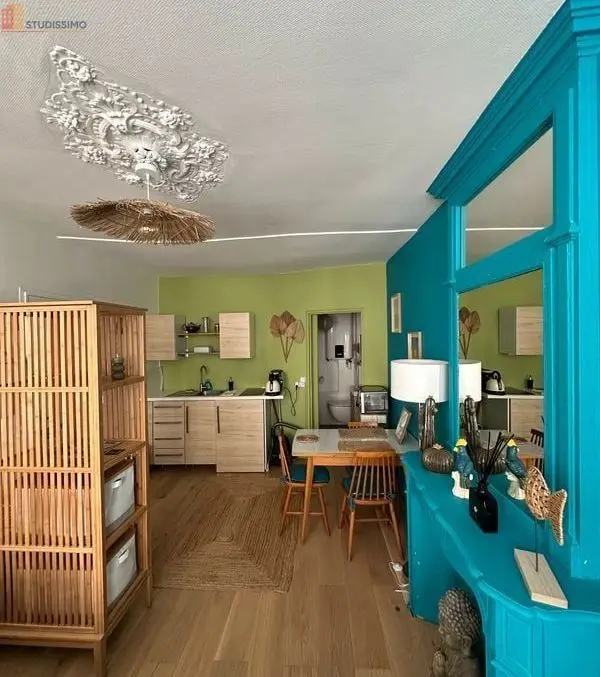 Studio meublé 21m² La Rochelle - Proche marché, bail mobilité - Photo 3