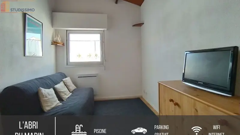 Studio meublé 17m² La Rochelle 17000 - Mezzanine, proche mer - Photo 1